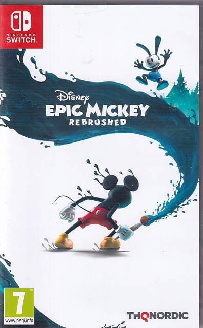 Disney Epic Mickey Rebrushed - Nintendo Switch (A Grade) (Genbrug)